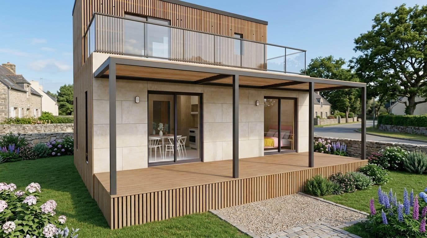 Terrain de 542 m² à Plouhinec - photo 1