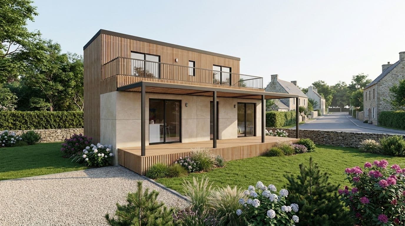 Terrain de 690 m² à Plomeur - photo 1