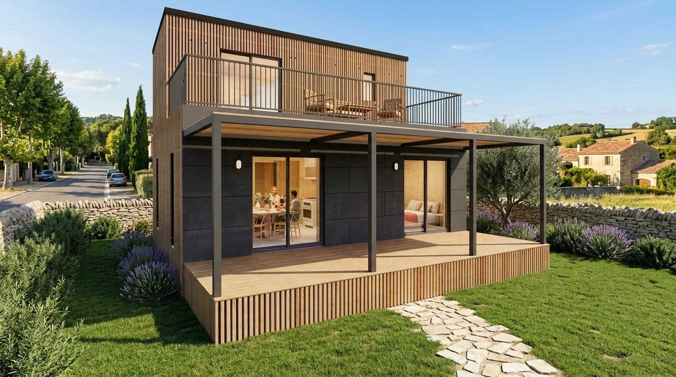Terrain de 353 m² à Estézargues - photo 1