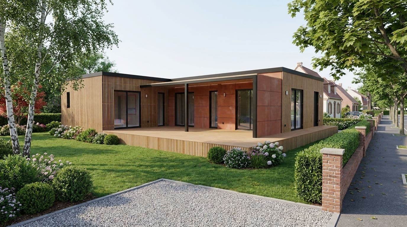 Terrain de 411 m² à Loffre - photo 1