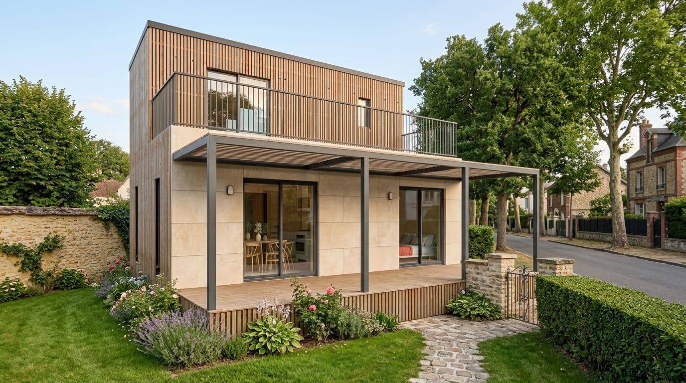 Terrain de 292 m² à Poissy - photo 1