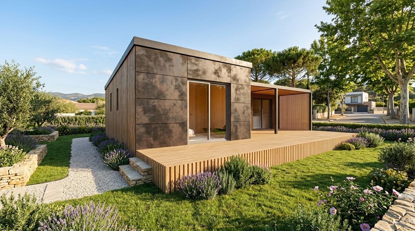 Terrain de 445 m² à Vedène - photo 1
