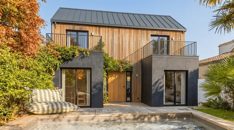 Maison Greenkub M100T, 100 m², à étage