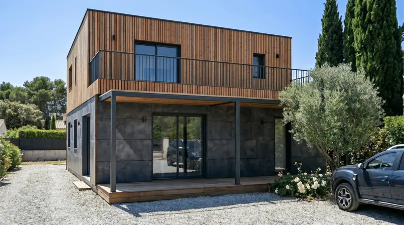Maison Greenkub M70T, 70 m², à étage